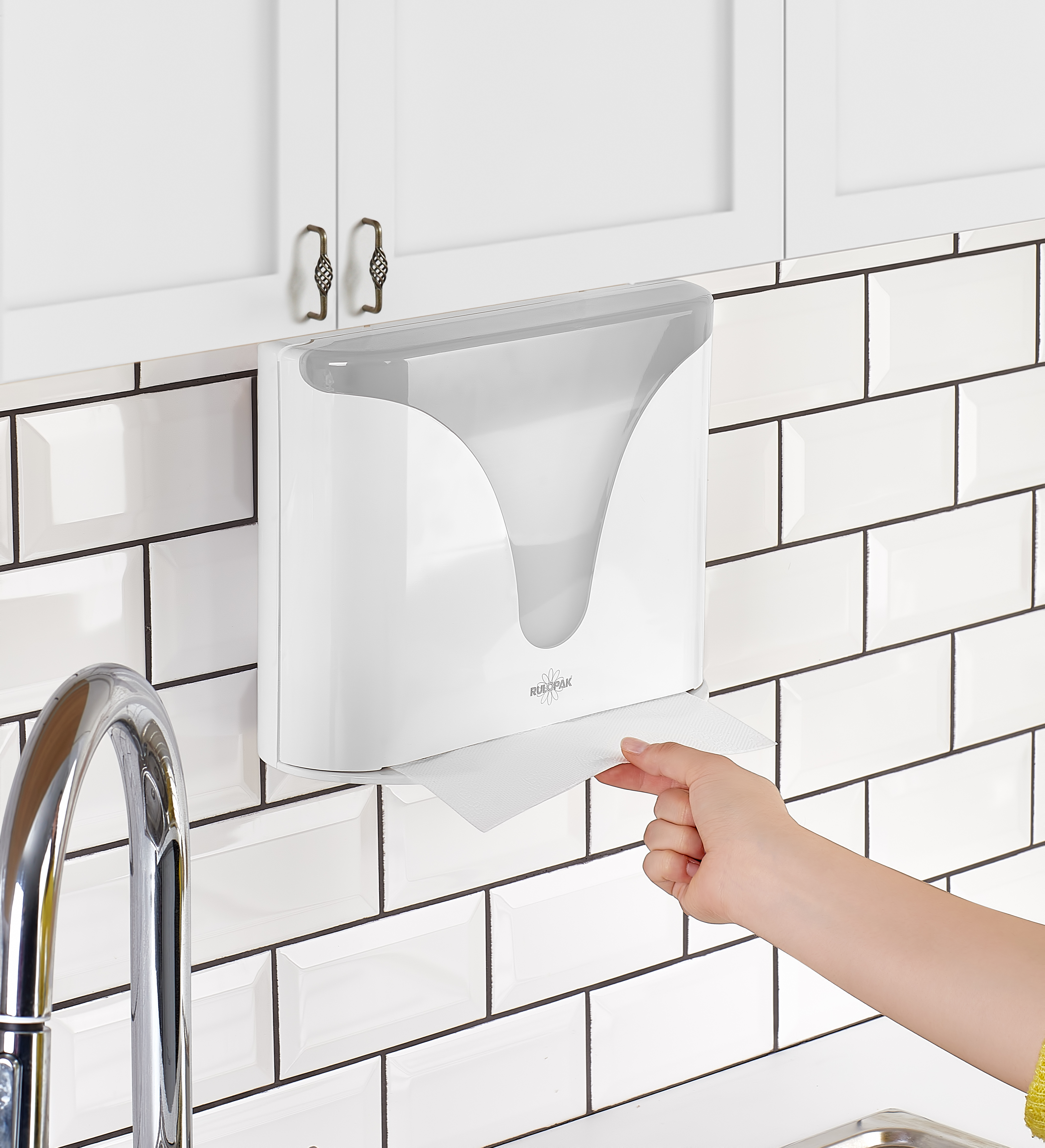 RULOPAK ELİTE EAZY Z KAT HAVLU DİSPENSERİ (BEYAZ) | Rulopak