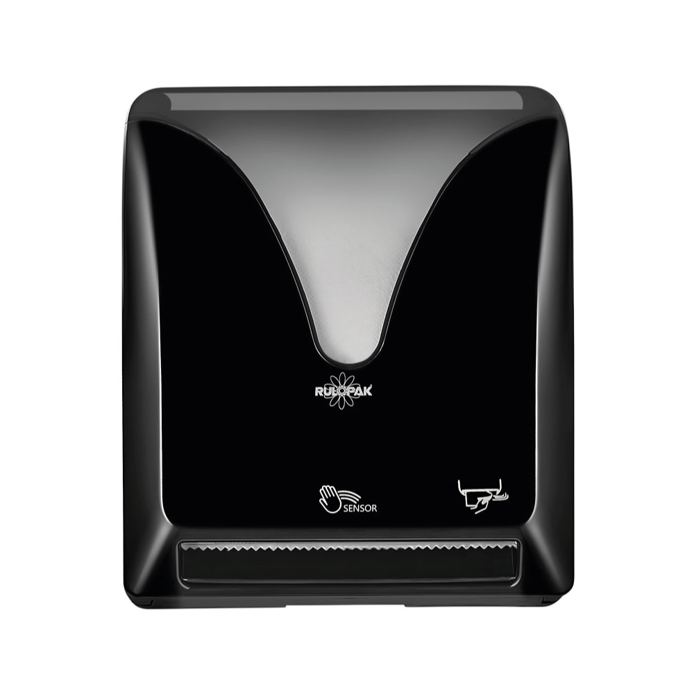 RULOPAK ELİTE SENSÖRLÜ HAVLU MAKİNESİ 21 CM (SİYAH)